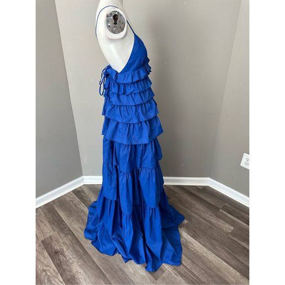 STAUD RYLIE DRESS LAPIS - Picture 9 of 12